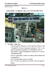 Đề tài Thực tập tại bệnh viện Nguyễn Tri Phương