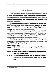 Giải pháp nâng cao chất lượng cho vay trung và dài hạn tại Chi nhánh Ngân hàng Công thương khu vực Chương Dương