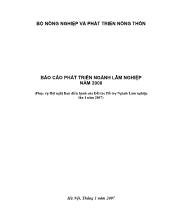 Đề tài Phát triển ngành lâm nghiệp năm 2006 và đinh hướng năm 2011