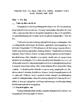 Những thành tựu và hạn chế của nông nghiệp Việt Nam trong đổi mới