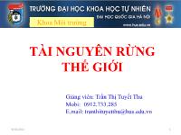 Tài nguyên rừng thế giới