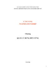 Cẩm nang lâm nghiệp quản lí rừng bền vững