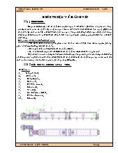 Thiết kế băng vít tải ximăng Q = 60T/h