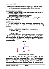 Điều khiển các linh kiện điện tử