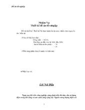 Thiết kế bộ thực hành ổn áp xoay chiều theo nguyên tắc biến áp