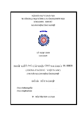 Thiết kế cung cấp điện cho nhà máy Rubber (Dona Pacific - Việt Nam)
