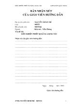 Thiết kế mạch điều khiển thiết bị bằng giọng nói