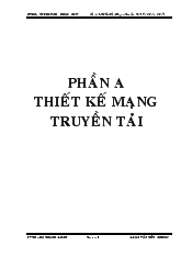 Thiết kế mạng truyền tải và phân phối điện năng