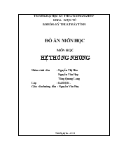 Thiết kế hệ thống điều khiển đèn thông minh dùng cho các phòng họp
