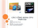 Các công nghệ CPU hiện đại