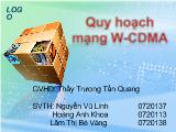 Quy hoạch mạng W - CDMA