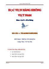 Đề tài Mobile positioning