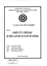 Đề tài Nghiên cứu và triển khai hệ thông VoIP trên mã nguồn mở Asterisk