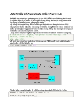 Mô phỏng khử nhiễu bằng bộ lọc RLS trong Mathlab