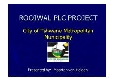 Rooiwal plc project