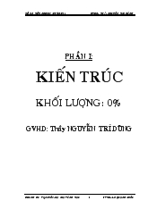 Đề tài Thiết kế chung cư Vạn Kiếp tỉnh Bà Rịa Vũng Tàu