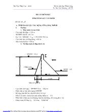 Đồ án Môn học tính toán lực và thấm