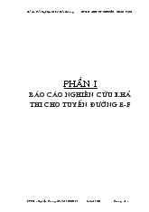 Thiết kế đường qua hai điểm e - F