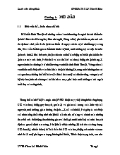 Ứng dụng gis đánh giá ảnh hưởng hoạt động du lịch đến môi trường Văn Biển tỉnh Bình Thuận