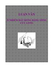 Đề tài Ô nhiễm đất đồng bằng sông Cửu Long