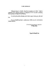 Đề tài Nghiên cứu đánh giá tác động môi trường xây dựng dự án cụm công nghiệp Caric Tỉnh Long An