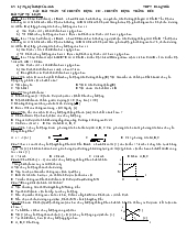 Các bài toán về chuyển động cơ - Chuyển động thẳng đều, chuyển động tròn đều