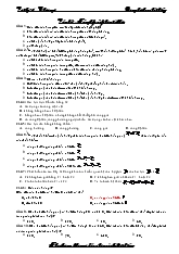 Đề trắc nghiệm Tổng hợp và phân tích lực