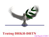 Tiểu luận Công nghệ chế tạo và tính chất quang của chấm lượng tử CdS