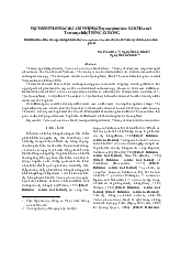 Đề tài Đặc điểm phân bố của loại nhện đỏ Tetranychus urticae KOCH (Acari: Tetranychidae) trên cây bông