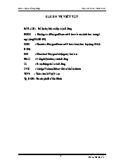 Khóa luận Nghiên cứu công nghệ lọc sinh học có vật liệu ngập trong nước trong công nghệ xử lý nước thải bằng màng vi sinh