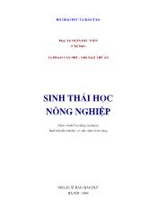 Giáo trình Sinh thái học nông nghiệp