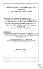 Khóa luận Vacxin phòng chống bệnh do salmonella ở gà với công nghệ sản xuất kháng nguyên bằng vi khuẩn biến nạp