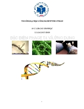 Luận án Đặc điểm về phage T4 và ứng dụng
