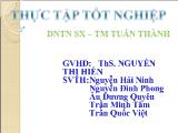 Đề tài Tinh luyện dầu từ cá Ba Sa tại Doanh nghiệp tư nhân sản xuất, thường mại Tuấn Thành