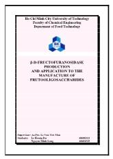 Đồ án Β-D-fructofuranosidase production and application to the manufacture of frutooligosaccharides