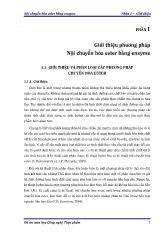Đồ án Tổng quan tài liệu về phương pháp nội chuyển ester bằng enzyme lipase