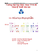 Tiểu luận Tổng qua về mỡ bò, mỡ heo và mỡ cá