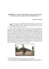 Tiểu luận Người Pacoh-Tà ôi với vấn đề chăm sóc trẻ (từ 0 – 5 tuổi) (dẫn liệu từ xã Bắc Sơn, huyện A Lưới, tỉnh Thừa Thiên Huế)