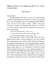 Khóa luận Những lớp từ bị hạn chế về mặt sử dụng trong từ điển Việt – Bồ - Nha của Alexandre de Rhodes