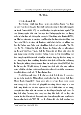 Đề tài Đi tìm độ vênh giữa bản dịch với nguyên tác thơ Đường (Qua sách giáo khoa THCS từ 1989-Nay)
