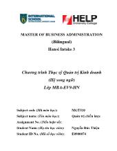 Đồ án Phân tích và đánh giá chiến lược kinh doanh tại công ty bánh kẹo Hải Hà (haihaco) theo mô hình delta và bản đồ chiến lược
