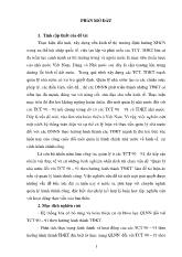 Luận án Quản lý nhà nước đối với Tổng công ty 90 – 91 theo hướng hình thành tập đoàn kinh tế