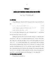 Luận án Sử dụng phương pháp xấp xỉ galerkin vào một số bài toán biên phi tuyến