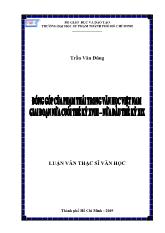 Luận văn Đóng góp của Phạm Thái trong văn học Việt Nam giai đoạn nửa cuối thế kỷ XVIII - nửa đầu thế kỷ XIX