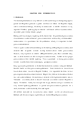 An action research on the use of continuous feedback to improve the first year students' pronunciation at the english department, college of foreign languages, vietnam national university, hanoi