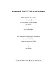 Đề tài A Volume-Mass constitutive model for unsaturated soils