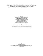 Fundamental characterization of louisiana hma mixtures for the 2002 mechanistic-Empirical design guide