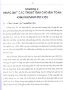 Luận văn Khai khoáng dữ liệu gia tăng các mẫu tuần tự theo thời gian