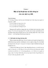 Luận văn Nghiên cứu kỹ thuật bảo vệ tính riêng tư và ứng dụng trong dịch vụ điện tử