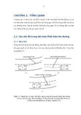 Luận văn Phát hiện làn đường thời gian thực cho hệ thống điều khiển xe tự động